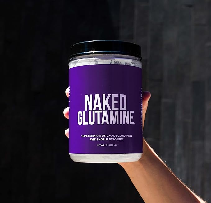 Pure L-Glutamine – Made in USA, 1,000g (2.2 lb) Bulk Powder, 200 Servings, Vegan, Non-GMO, Gluten & Soy Free