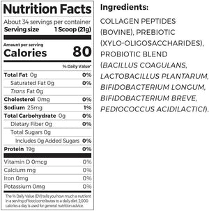 Orgain Collagen + Superfoods – 20g Grass-Fed Collagen Peptides with Vitamin C – Unflavored, Non-GMO, Gluten-Free – 25.6 oz