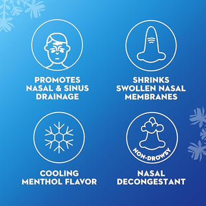 Mucinex Sinus-Max Nasal Spray Decongestant – 0.75 Fl Oz – 12-Hour Sinus & Nasal Congestion Relief with Cooling Menthol