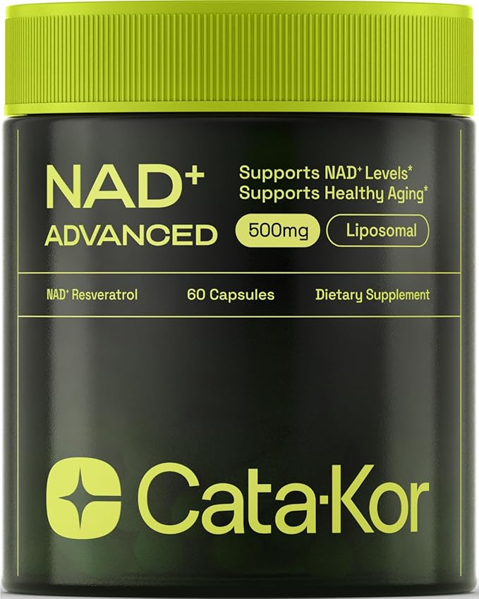 NMNH Supplement Alternative – Liposomal NAD+ with Resveratrol – High Purity Anti-Aging, Energy & Focus Support – Vegan, Gluten-Free – 60 Capsules
