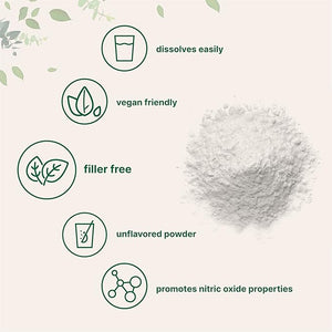 Pure L Citrulline Malate 2:1 Powder – 500 Grams, Filler-Free, Vegan, Unflavored