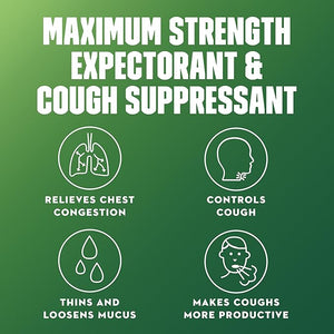 Mucinex DM Maximum Strength 12-Hour Cough Suppressant & Expectorant Tablets