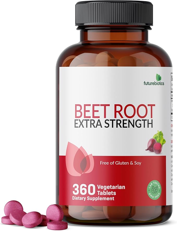 Futurebiotics Beet Root Extra Strength – Non-GMO, 360 Vegetarian Tablets