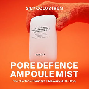 24/7 Colostrum Ampoule Face Mist – Hydrating Glass Skin Spray with Hyaluronic Acid, Pre & Post Makeup, Pore-Refining Finish, 1.85 fl oz