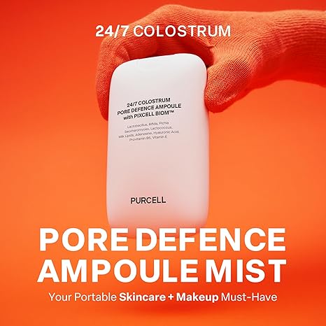 24/7 Colostrum Ampoule Face Mist – Hydrating Glass Skin Spray with Hyaluronic Acid, Pre & Post Makeup, Pore-Refining Finish, 1.85 fl oz