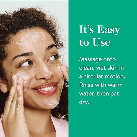 good.clean.goop The Fruit Facial Exfoliating Scrub – AHA Glycolic Acid, Grape Seed & Chia Seed Oil, Gentle Clean Beauty Exfoliator, 2 fl oz