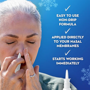 Mucinex Sinus-Max Nasal Spray Decongestant – 0.75 Fl Oz – 12-Hour Sinus & Nasal Congestion Relief with Cooling Menthol