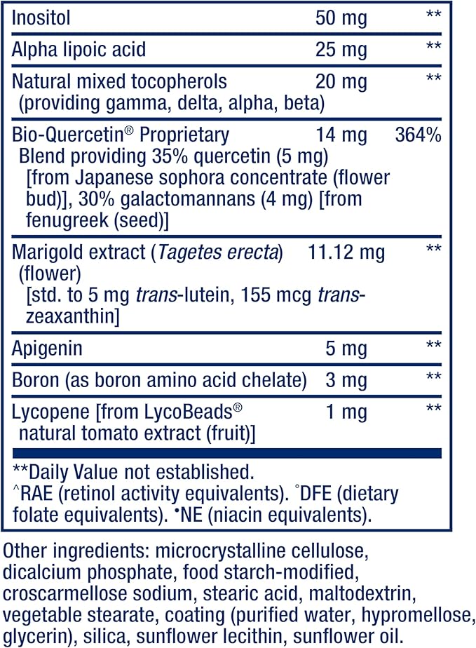Life Extension One-Per-Day Multivitamin – High Potency, Quercetin, 5-MTHF, Plant Extracts – 60 Tablets
