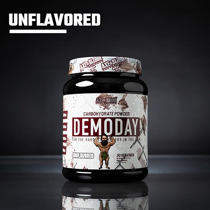 Axe & Sledge Demo Day Intra-Workout Carbohydrate Powder – Cluster Dextrin, Carb10, Hydromax & Palatinose, Unflavored, 30 Servings