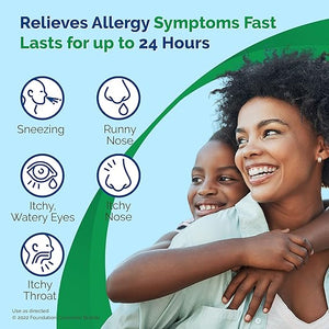 Alavert Allergy 24-Hour Relief – Citrus Flavor Orally Disintegrating Tablets – Loratadine 10mg – 60 Count