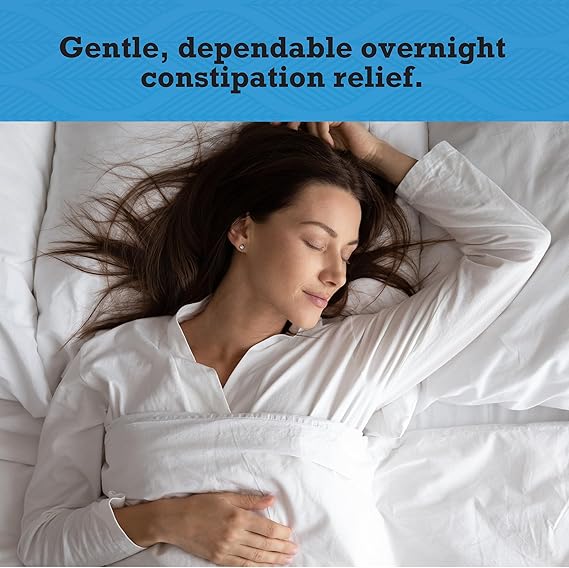 Senokot-S Dual Action Laxative & Stool Softener – 60 Tablets – Gentle, Natural Overnight Constipation Relief