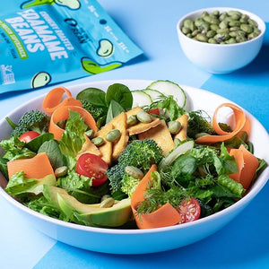 The Only Bean Crunchy Dry Roasted Edamame Snacks – Sea Salt, 11g Protein, Keto, Low Carb, Gluten-Free, 10 Pack