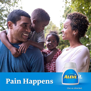 Aleve Pain Reliever and Fever Reducer Caplets – Naproxen Sodium 220 mg (NSAID), Long-Lasting Relief, 270 Count