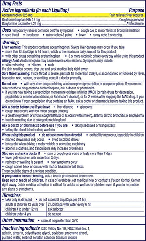 VICKS NyQuil Cold & Flu Relief LiquiCaps – Nighttime Multi-Symptom Medicine for Cough, Fever, Headache, Sneezing & Runny Nose, 48 Count