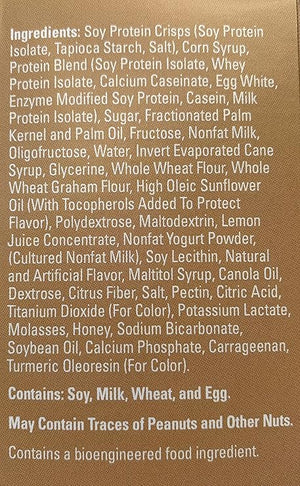 Lemon Meringue Bar – High Protein Nutrition Bar, Weight Loss & Meal Replacement, Low Sugar, Gluten Free, 7 Bars/Box