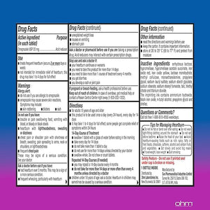 Ohm Omeprazole 20mg Tablets (42 Count | 3 x 14-Day Courses) – Delayed-Release Acid Reducer for Frequent Heartburn & Acid Reflux – 24-Hour Relief Antacid Capsules for Adults